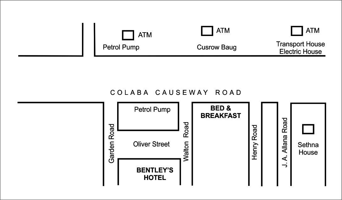 Bed And Breakfast At Colaba Мумбаи Экстерьер фото